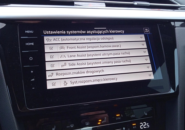 Volkswagen Arteon cena 197000 przebieg: 22800, rok produkcji 2023 z Gliwice małe 466